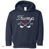 Golf Trump 47 2024 Toddler Hoodie thumb 0