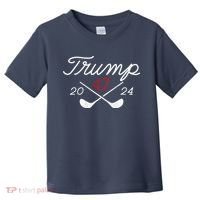 Golf Trump 47 2024 Toddler T-Shirt thumb 0