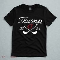Golf Trump 47 2024 On Back T-Shirt thumb 5