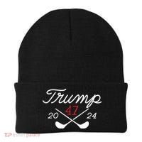 Golf Trump 47 2024 On Back Beanie thumb 0