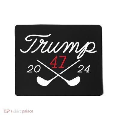 Golf Trump 47 2024 On Back Mousepad