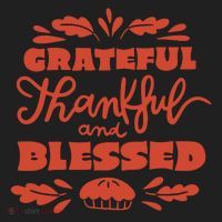 Grateful Thankful And Blessed Thanksgiving Women's Sweatshirt thumb 2