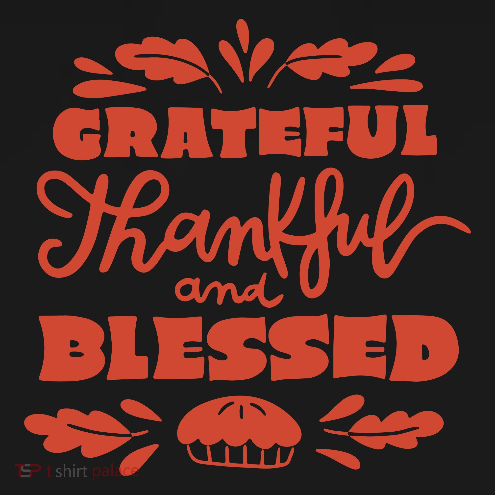 Grateful Thankful And Blessed Thanksgiving Toddler Hoodie