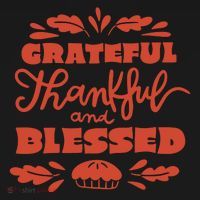 Grateful Thankful And Blessed Thanksgiving Tote Bag thumb 4