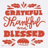 Grateful Thankful And Blessed Thanksgiving Baby Bodysuit thumb 2