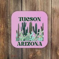 Green Tucson Arizona Cactus Coaster thumb 0