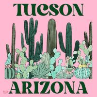 Green Tucson Arizona Cactus Coaster thumb 2