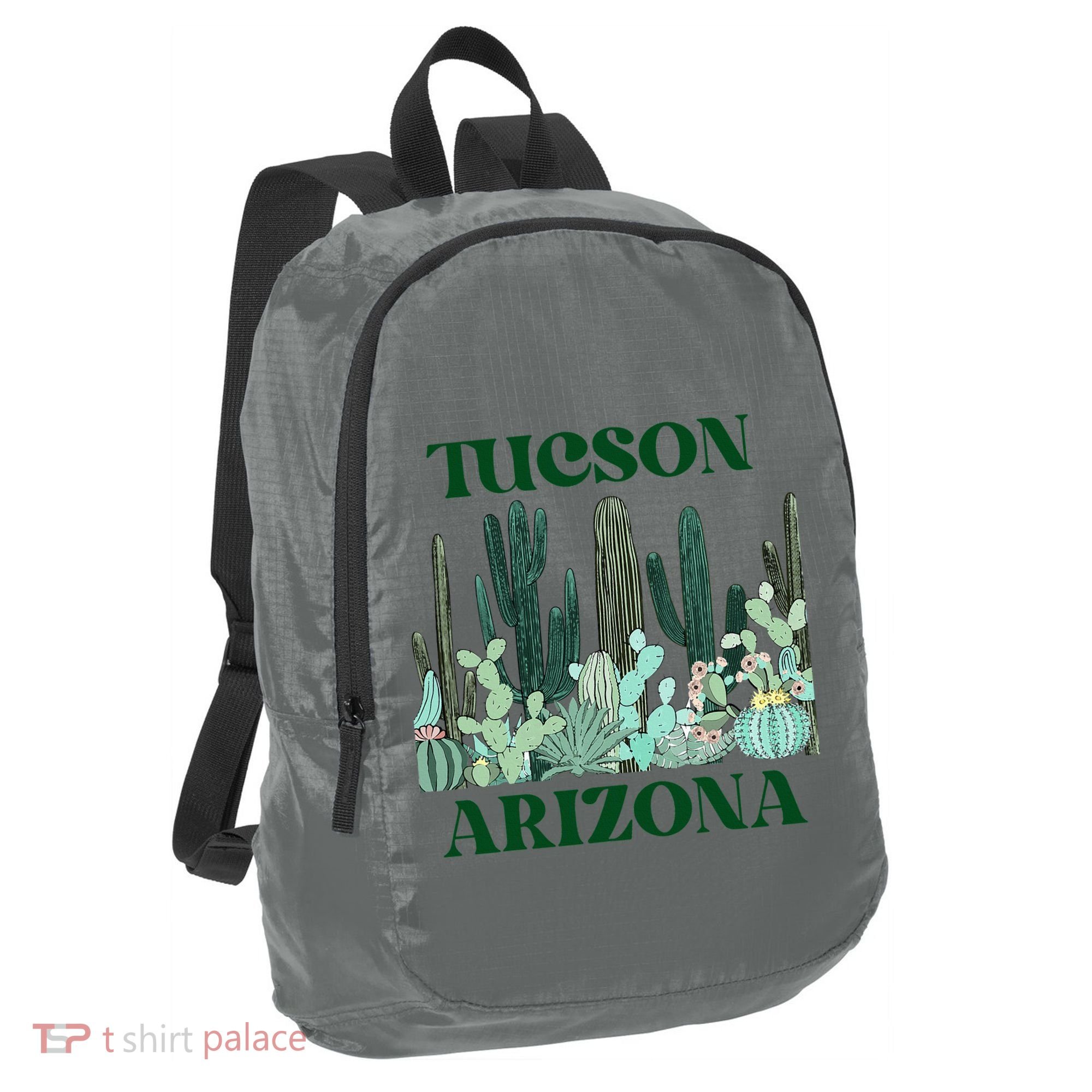Green Tucson Arizona Cactus Port Authority Crush Ripstop Backpack