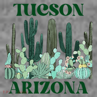 Green Tucson Arizona Cactus Toddler Hoodie thumb 2