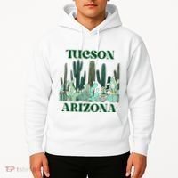 Green Tucson Arizona Cactus Hoodie thumb 2