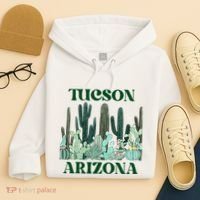 Green Tucson Arizona Cactus Hoodie thumb 4