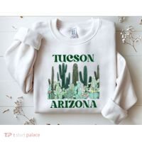 Green Tucson Arizona Cactus Sweatshirt thumb 2