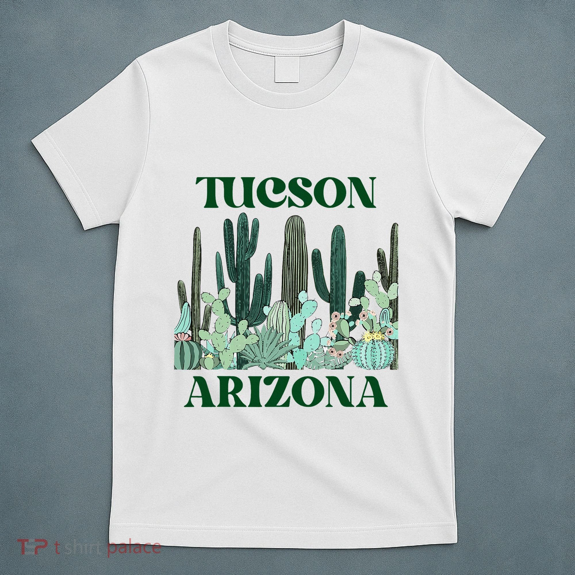 Green Tucson Arizona Cactus T-Shirt