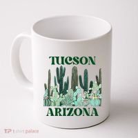 Green Tucson Arizona Cactus Coffee Mug thumb 0
