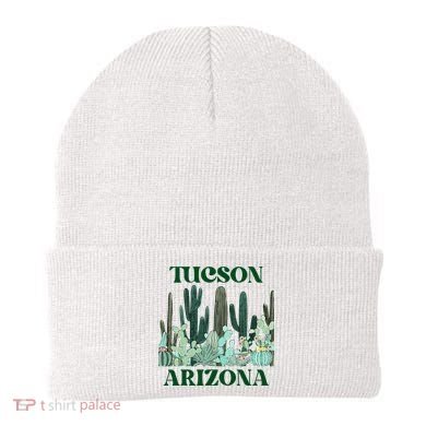 Green Tucson Arizona Cactus Beanie