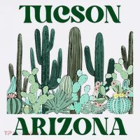 Green Tucson Arizona Cactus Women's Hoodie thumb 2