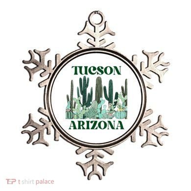 Green Tucson Arizona Cactus Ornament