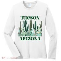 Green Tucson Arizona Cactus Women's Long Sleeve Shirt thumb 0