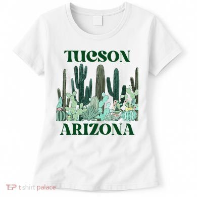 Green Tucson Arizona Cactus Women's T-Shirt