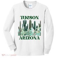 Green Tucson Arizona Cactus Kids Long Sleeve Shirt thumb 0