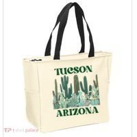 Green Tucson Arizona Cactus Great Gift Tote Bag thumb 2