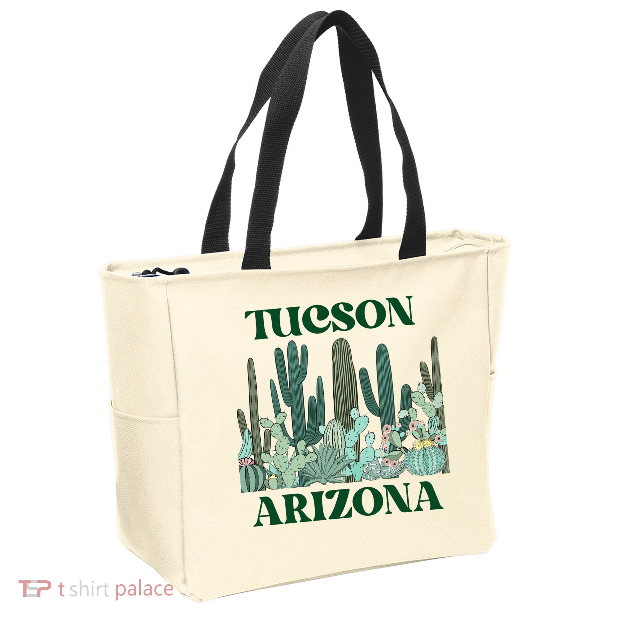 Green Tucson Arizona Cactus Great Gift Tote Bag