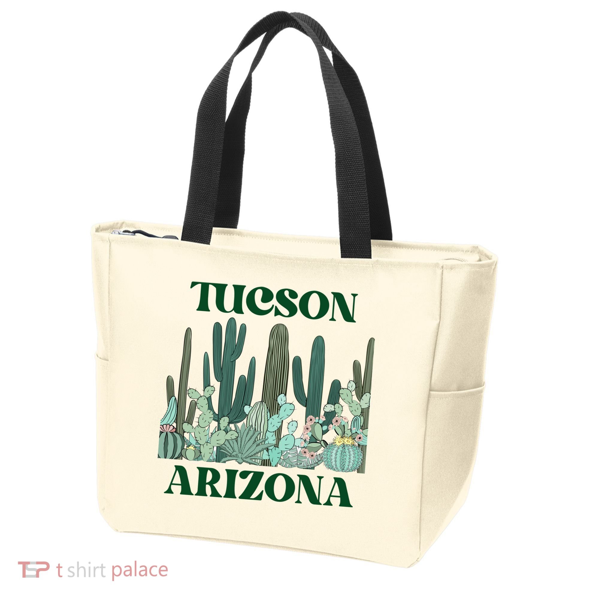Green Tucson Arizona Cactus Great Gift Tote Bag