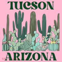Green Tucson Arizona Cactus Great Gift Coaster thumb 2