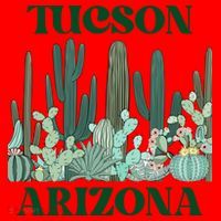Green Tucson Arizona Cactus Great Gift Santa Hat thumb 1