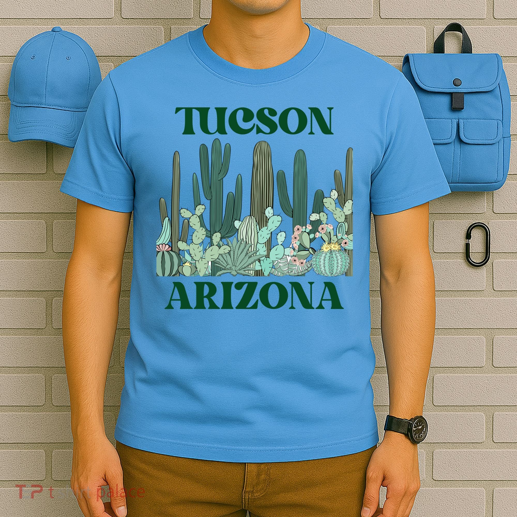 Green Tucson Arizona Cactus Great Gift T-Shirt