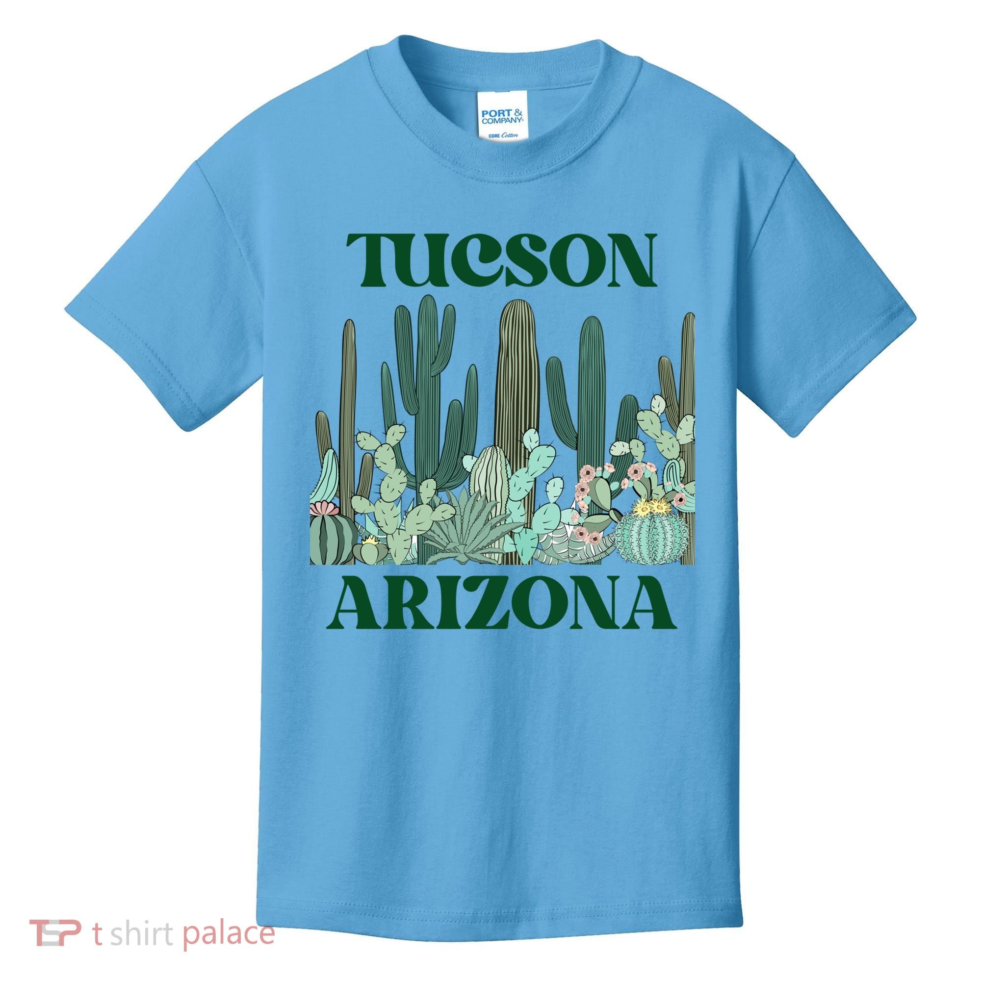 Green Tucson Arizona Cactus Great Gift Kids T-Shirt