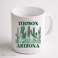 Green Tucson Arizona Cactus Great Gift Coffee Mug thumb 1