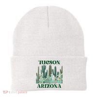 Green Tucson Arizona Cactus Great Gift Beanie thumb 0