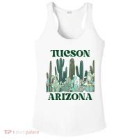 Green Tucson Arizona Cactus Great Gift Ladies PosiCharge Competitor Racerback Tank thumb 0