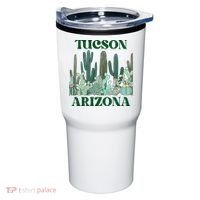 Green Tucson Arizona Cactus Great Gift Tumbler thumb 0