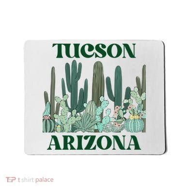 Green Tucson Arizona Cactus Great Gift Mousepad