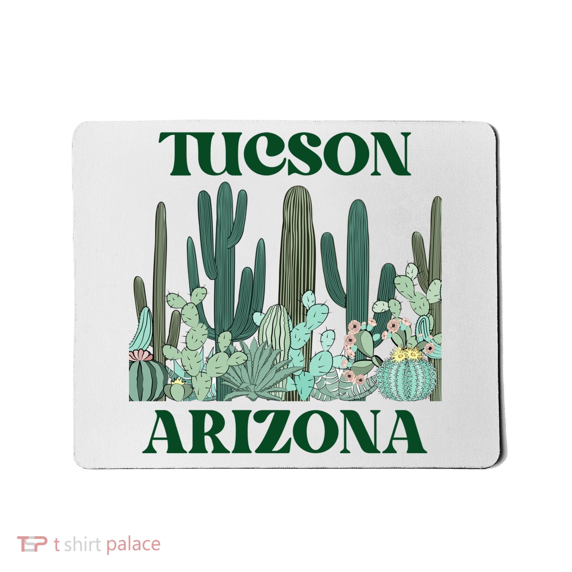 Green Tucson Arizona Cactus Great Gift Mousepad