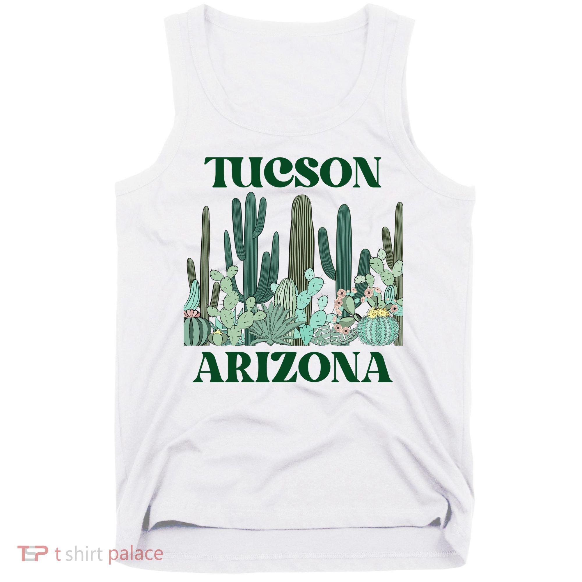 Green Tucson Arizona Cactus Great Gift Tank Top