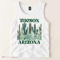 Green Tucson Arizona Cactus Great Gift Tank Top thumb 2