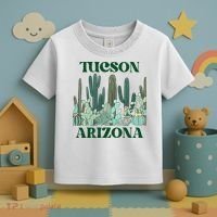 Green Tucson Arizona Cactus Great Gift Toddler T-Shirt thumb 3