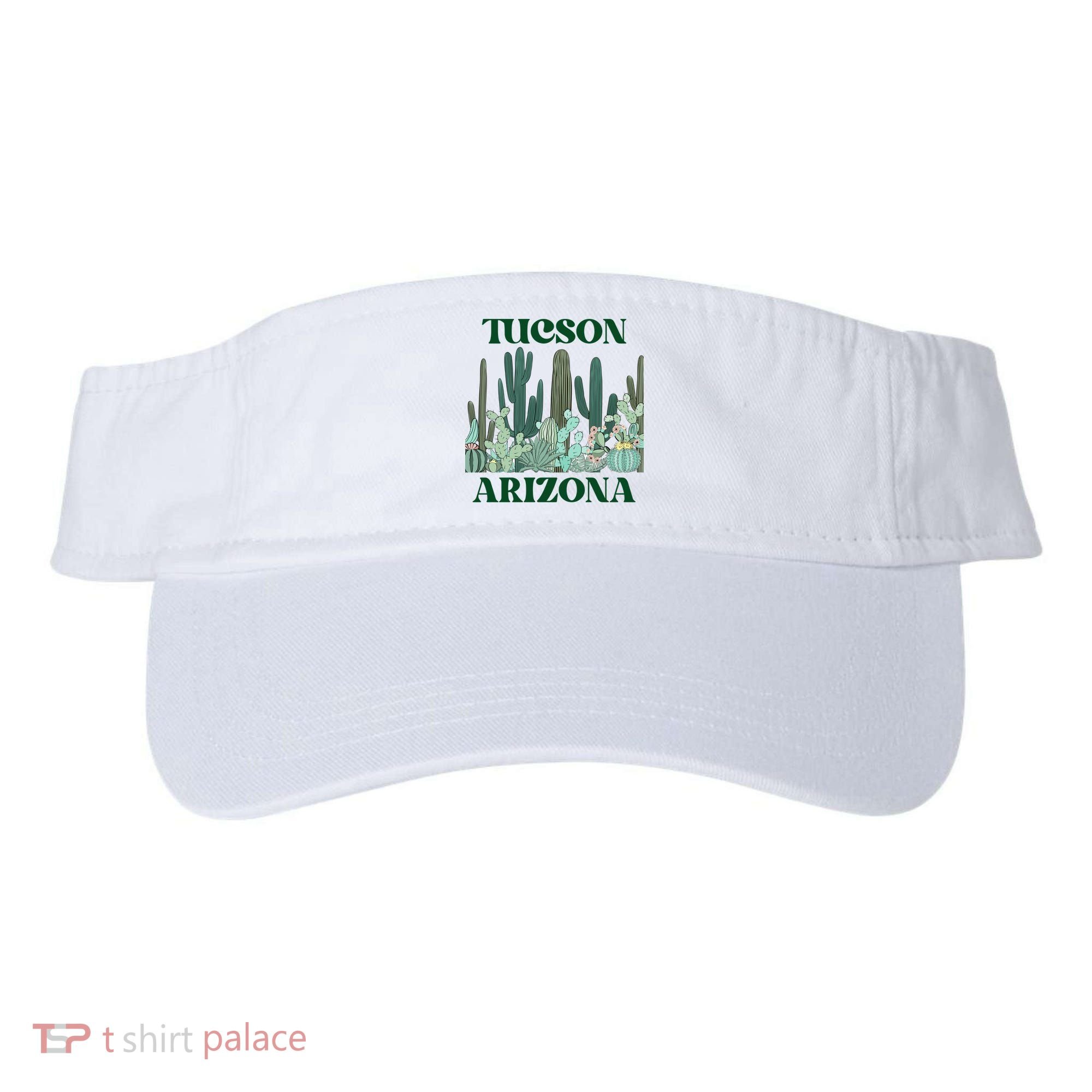 Green Tucson Arizona Cactus Great Gift Visor