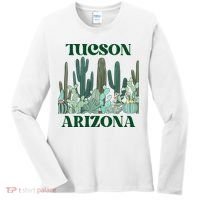 Green Tucson Arizona Cactus Great Gift Women's Long Sleeve Shirt thumb 0