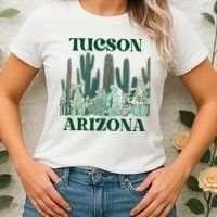 Green Tucson Arizona Cactus Great Gift Women's T-Shirt thumb 2