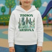 Green Tucson Arizona Cactus Great Gift Kids Hoodie thumb 3