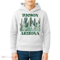 Green Tucson Arizona Cactus Great Gift Kids Hoodie thumb 4
