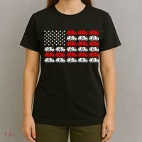 Garbage Trump American Flag Vote Trump T-Shirt thumb 4