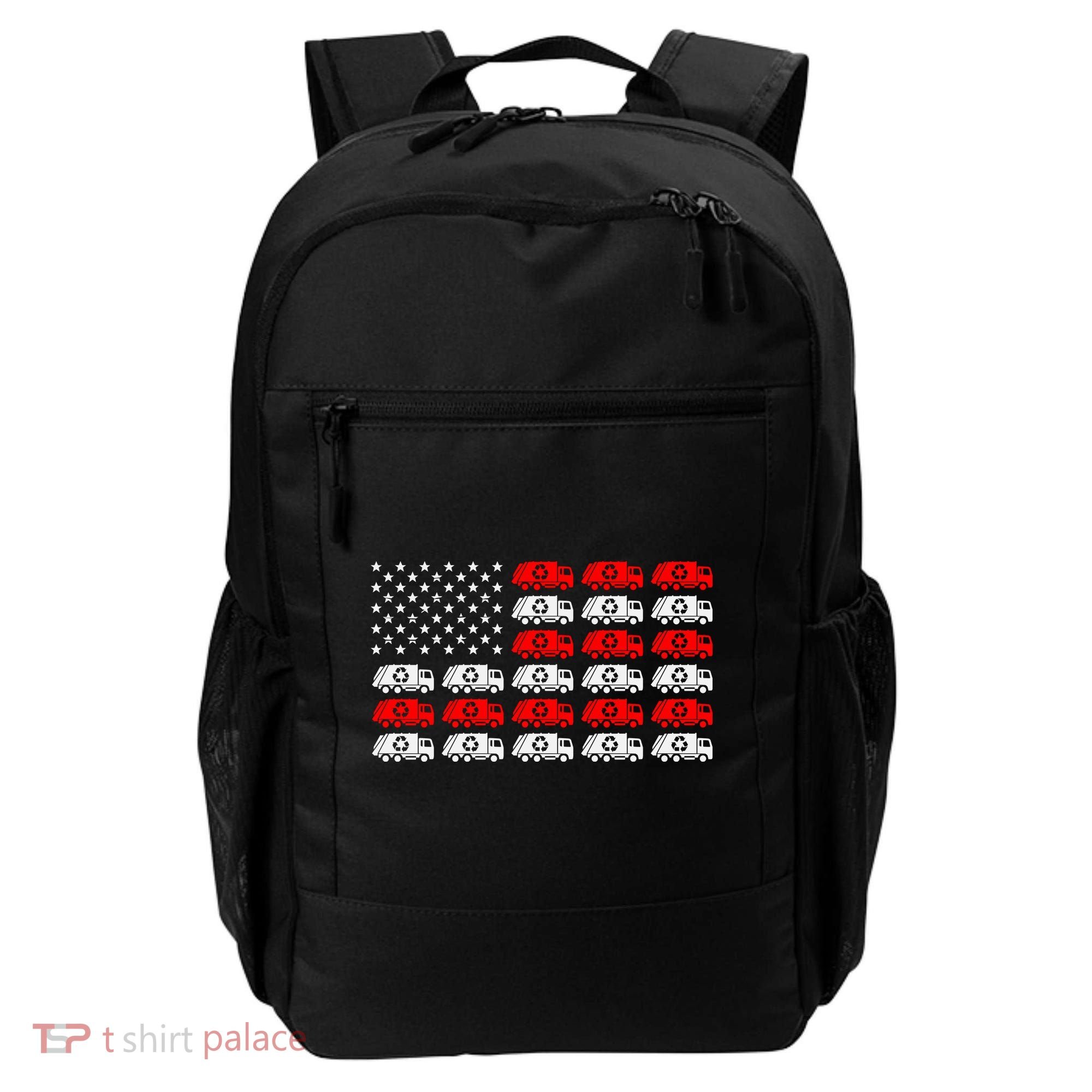 Garbage Trump American Flag Vote Trump Backpack