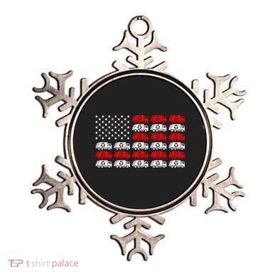 Garbage Trump American Flag Vote Trump Ornament