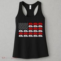 Garbage Trump American Flag Vote Trump Women's Tank Top thumb 3