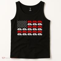 Garbage Trump American Flag Vote Trump Tank Top thumb 2
